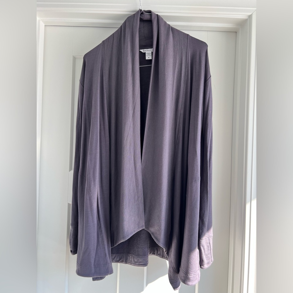 Women’s Athleta wrap sweater-size M